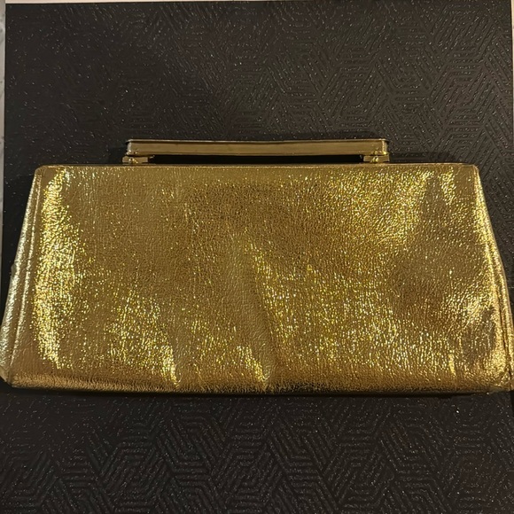 Accessories - Vintage Gold Clutch